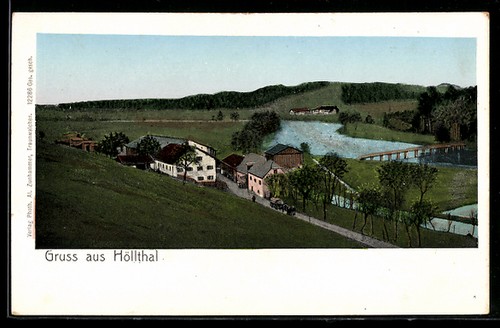 Seeon seebruck höllthal - ak,