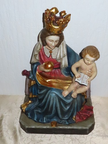 Heiligenfigur holzfigur - heiligenfigur,