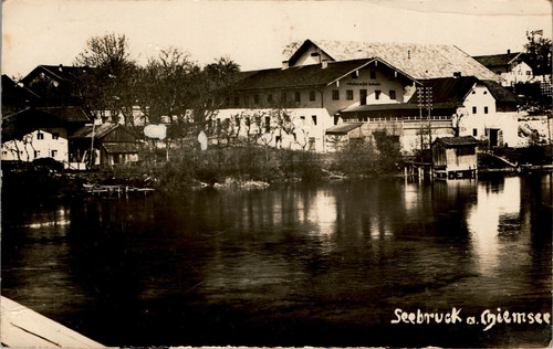 Foto gruss aus seeon - ak,