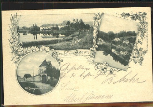 Seeon schloss kapelle 1899 - x,