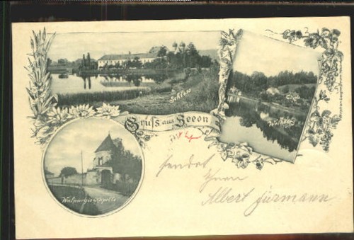 Seeon schloss kapelle 1899 - seeon,