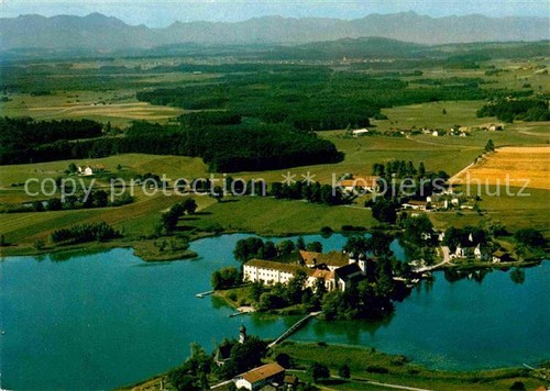 Seeon klostersee inselschloss - klostersee,